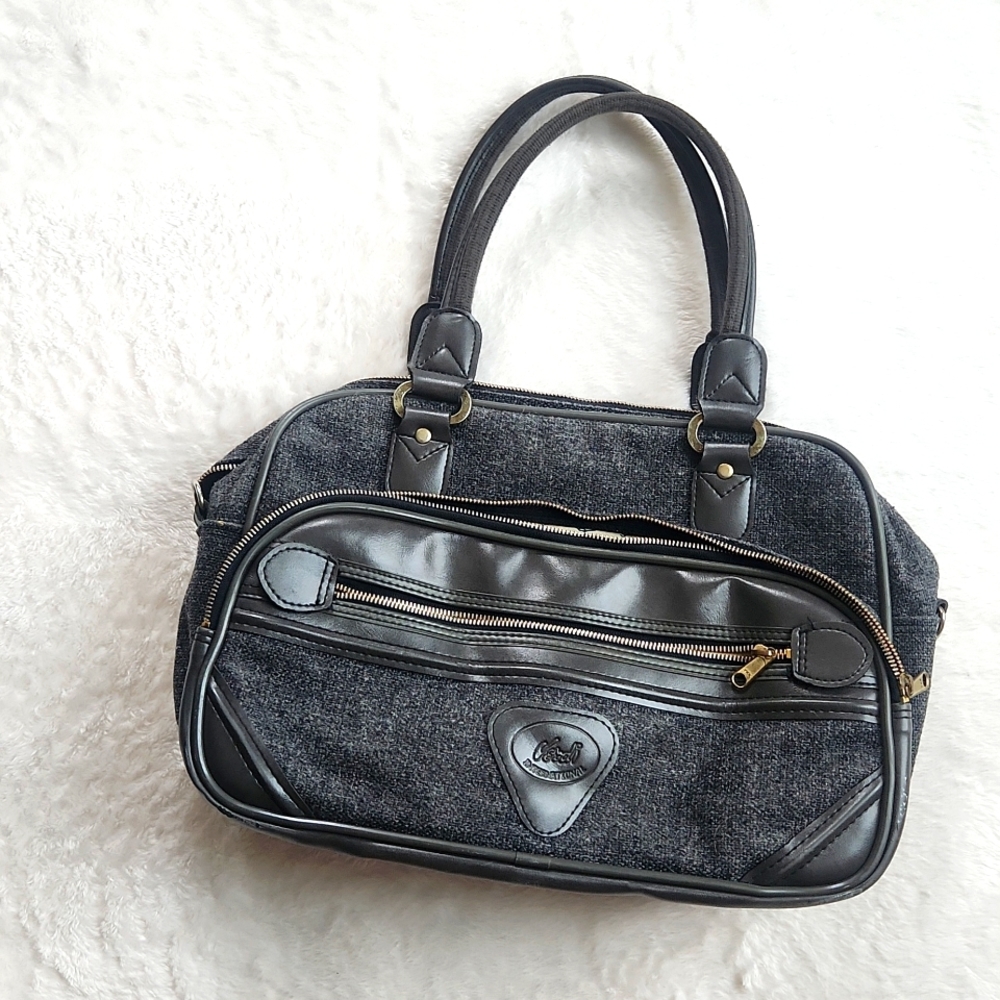 Vintage Verdi Carry On Luggage Bag
